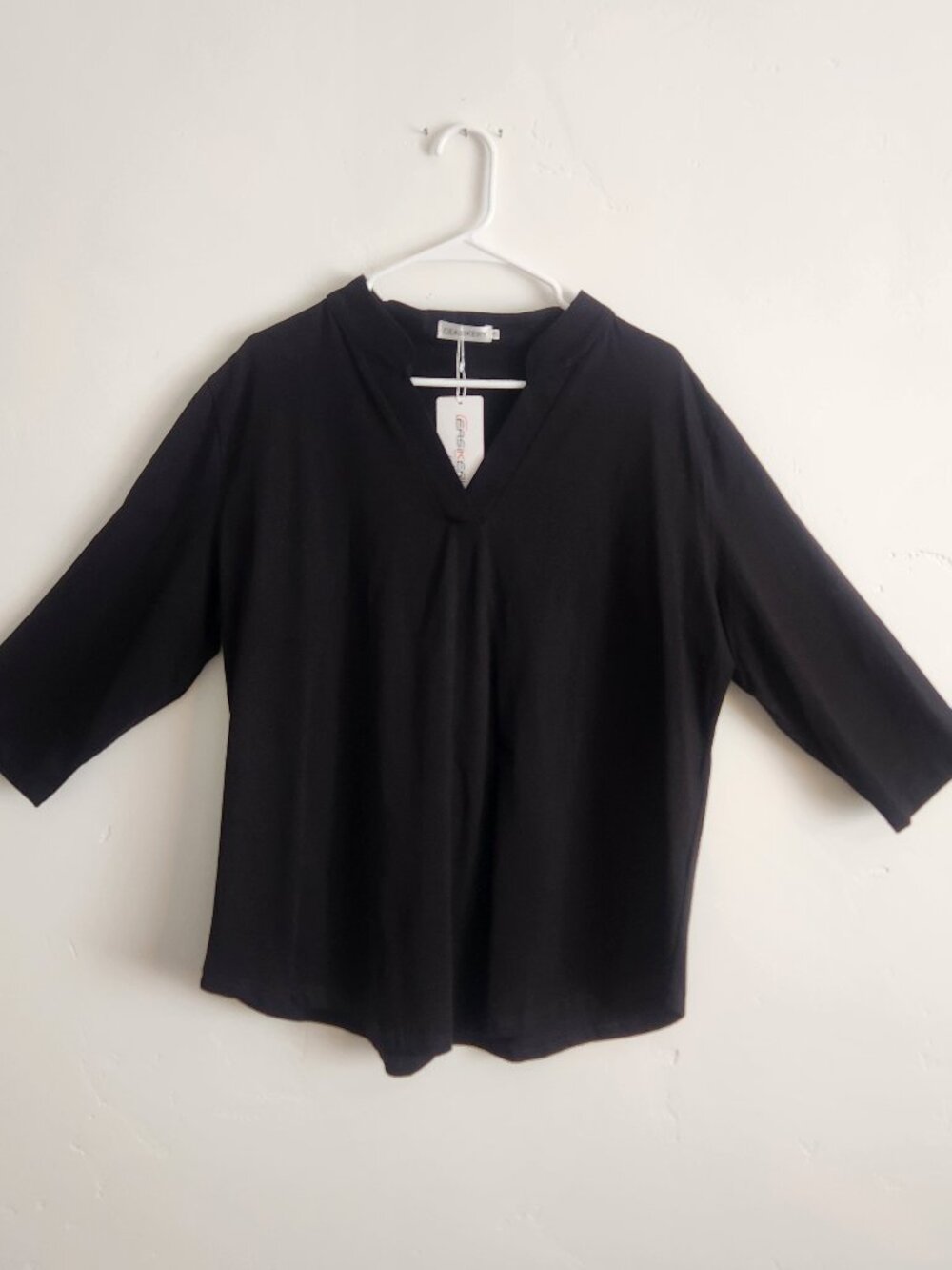 NWT Ceasikery black blouse, XXL
